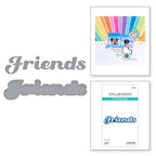 Spellbinders Friends Etched Dies s2-385*