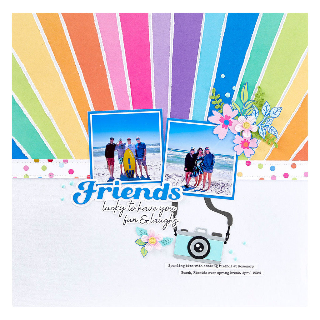 Spellbinders Friends Etched Dies s2-385*