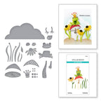 Spellbinders Frog Prince Etched Dies s4-1356