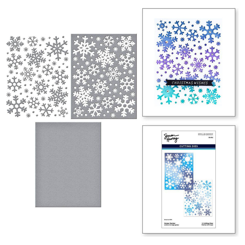 Spellbinders Frozen Flurries Etched Dies s5-652
