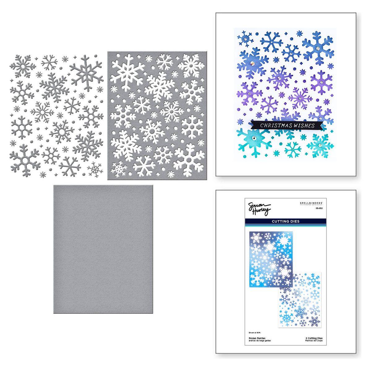 Spellbinders Frozen Flurries Etched Dies s5-652