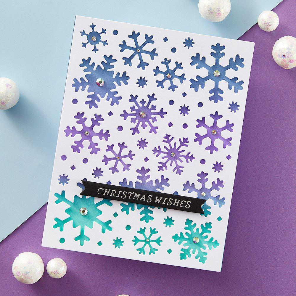 Spellbinders Frozen Flurries Etched Dies s5-652
