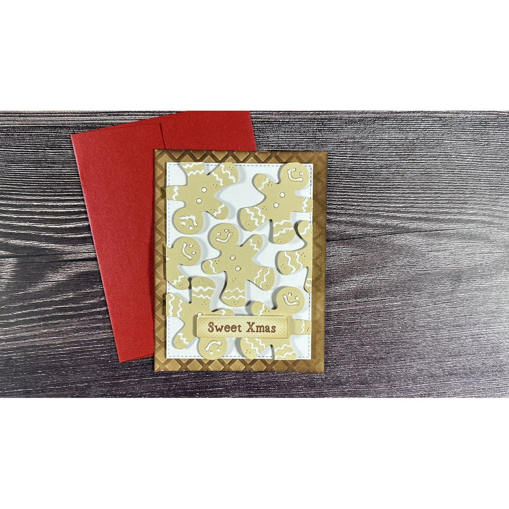 Spellbinders Gingerbread Delivery Etched Dies by Stamperia s5-713 sweet xmas | color-code:ALT01