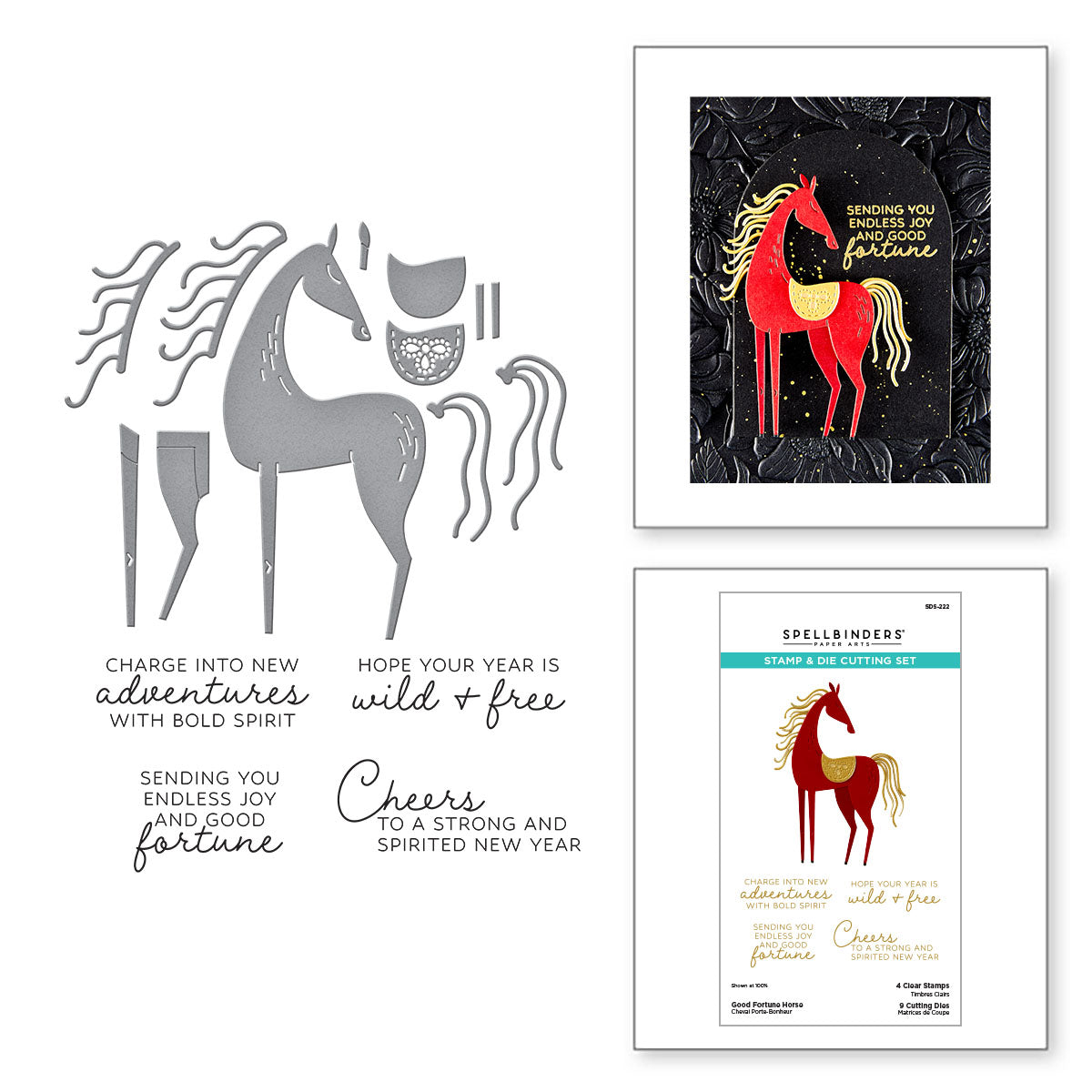 Spellbinders Goffratura Cartella Small Altro Multicolore 0.5x12