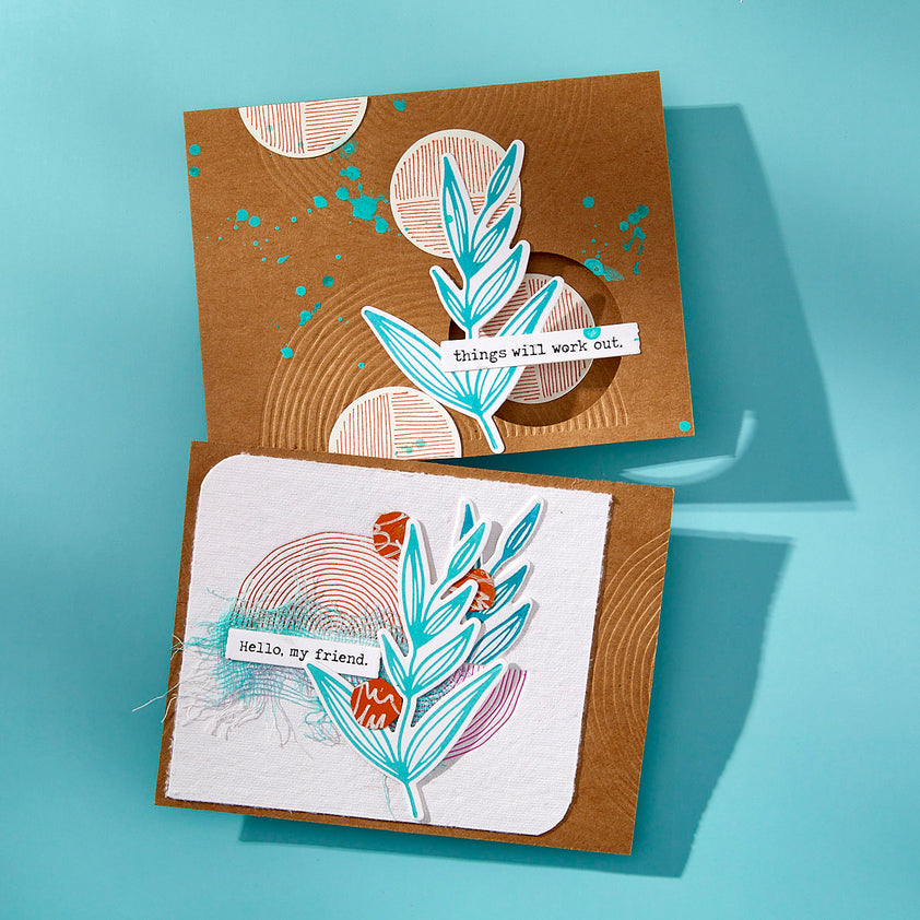 Spellbinders BPR-009 - Set di fustelle e piastra per Spellbinders BPR-009 - Set di fustelle e piastra per