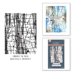 Spellbinders Grungy Background Press Plates bp-324