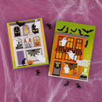 Spellbinders Halloween City Holiday Decorations Dies Bundle haunted house cards