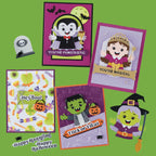 Spellbinders Halloween Hugs I want It All Die, Folder, Stencil and Foil Plate Bundle simon hurley halloween cards