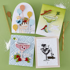Spellbinders Happier Hour Die Bundle drinks