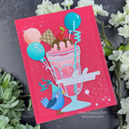 Spellbinders Happier Hour Die Bundle milkshake