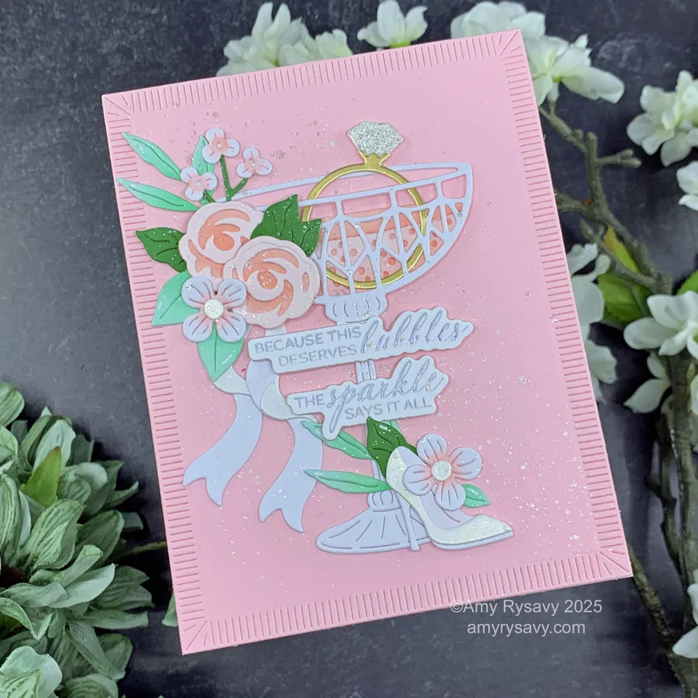 Spellbinders Happier Hour Die Bundle ring