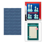 Spellbinders Harlequin 3D Embossing Folder e3d-175