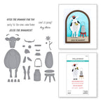 Spellbinders Hay There Clear Stamp and Die Set sds-201