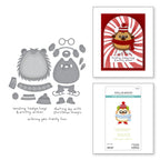 Spellbinders Hedge-Hugs Clear Stamp and Die Set sds-213
