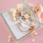 Spellbinders Heirloom Words Press and Foil Plate and Die Set bp-364 fine a piece of me