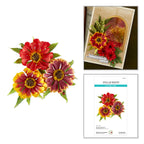 Spellbinders Helenium and Ladybugs Etched Dies s4-1571