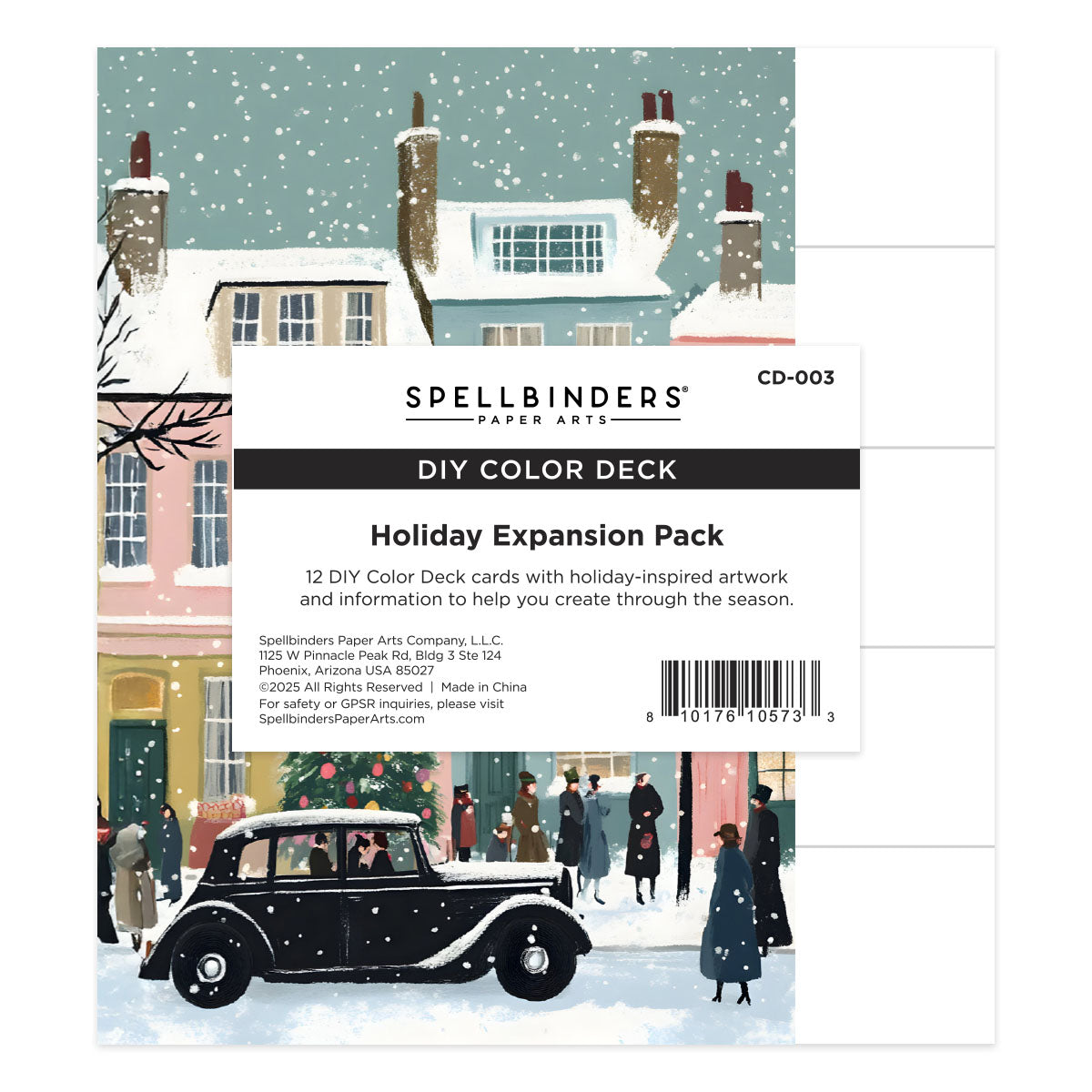 Spellbinders Holiday DIY Color Deck Expansion Pack cd-003