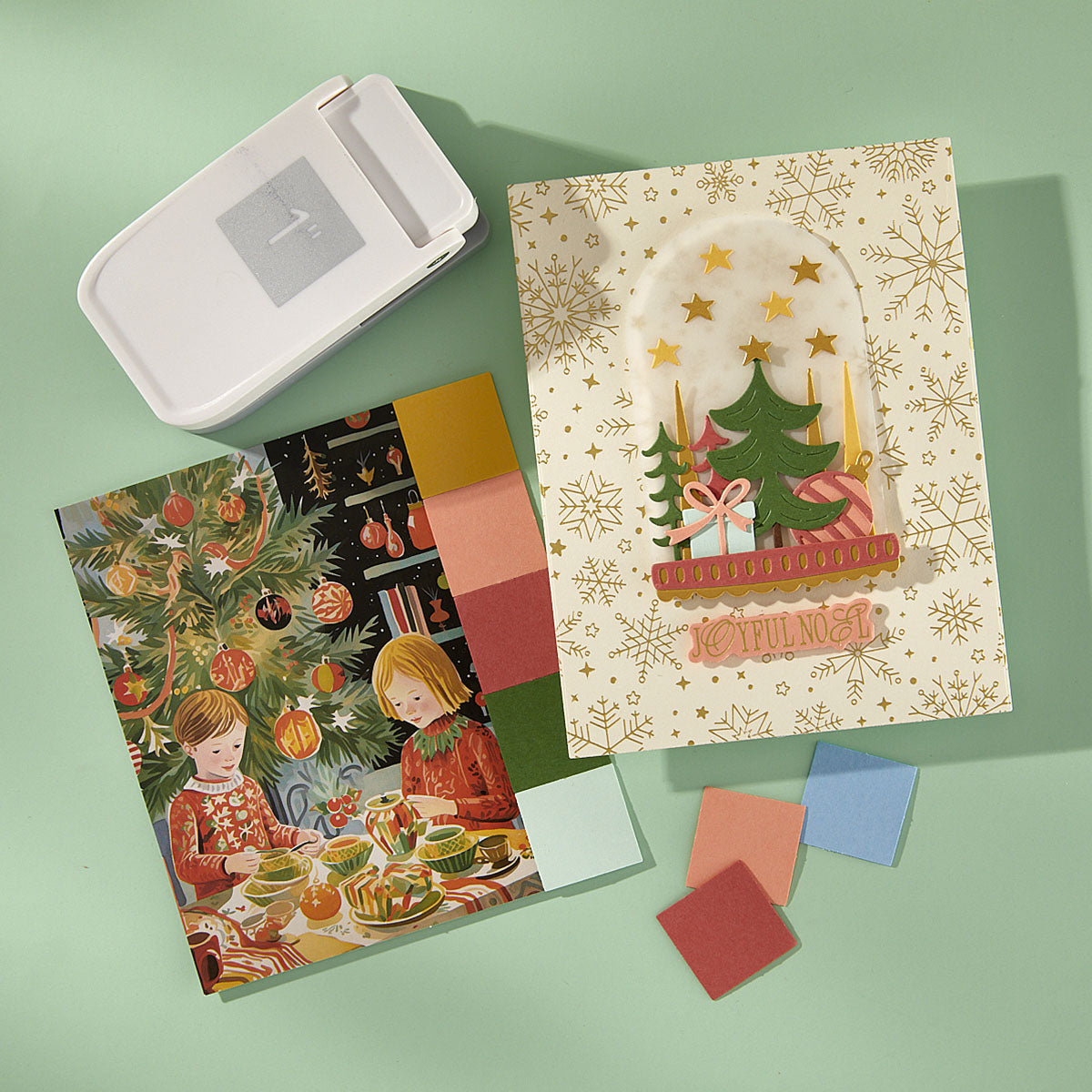 Spellbinders Holiday DIY Color Deck Expansion Pack cd-003 joyful