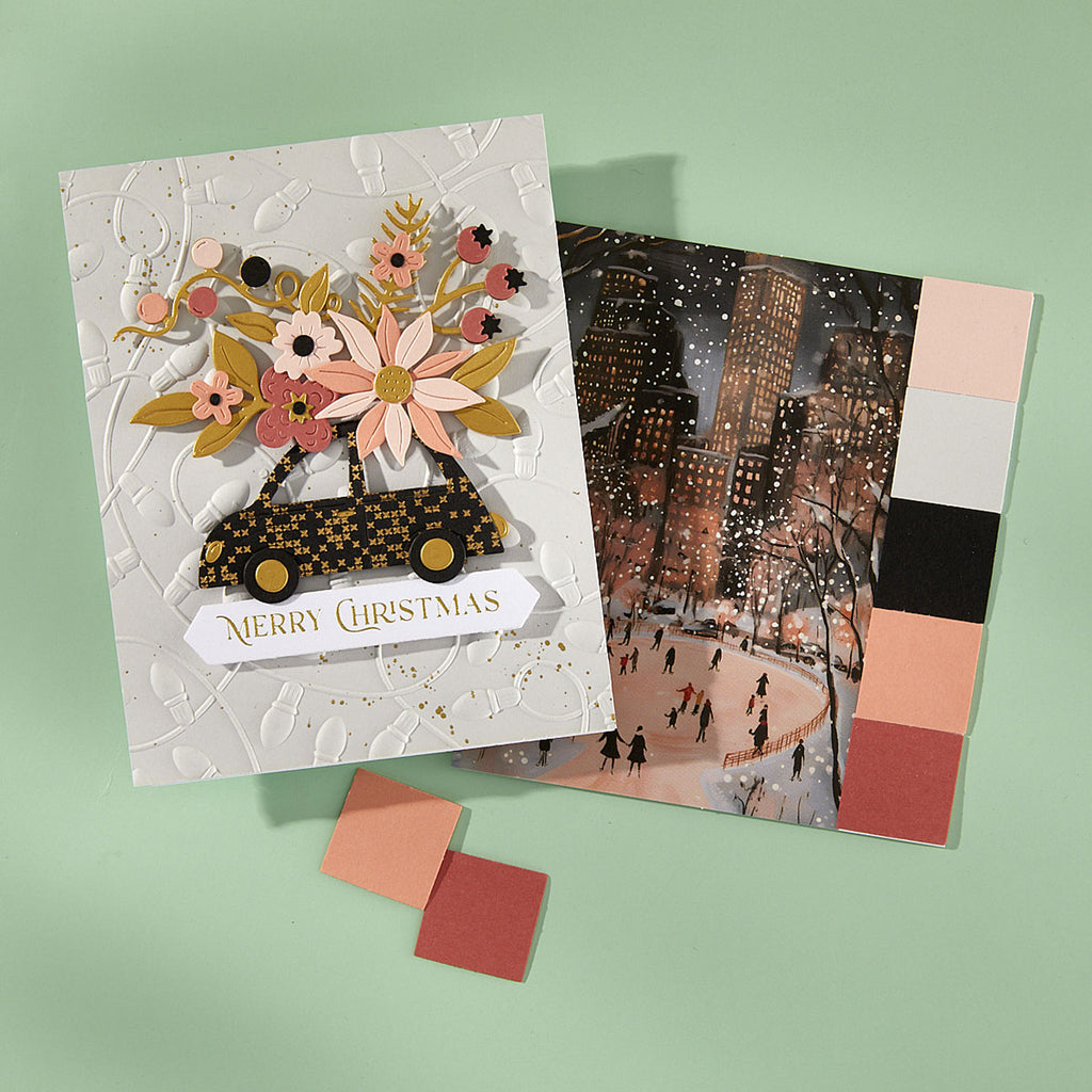 Spellbinders Holiday DIY Color Deck Expansion Pack cd-003 merry