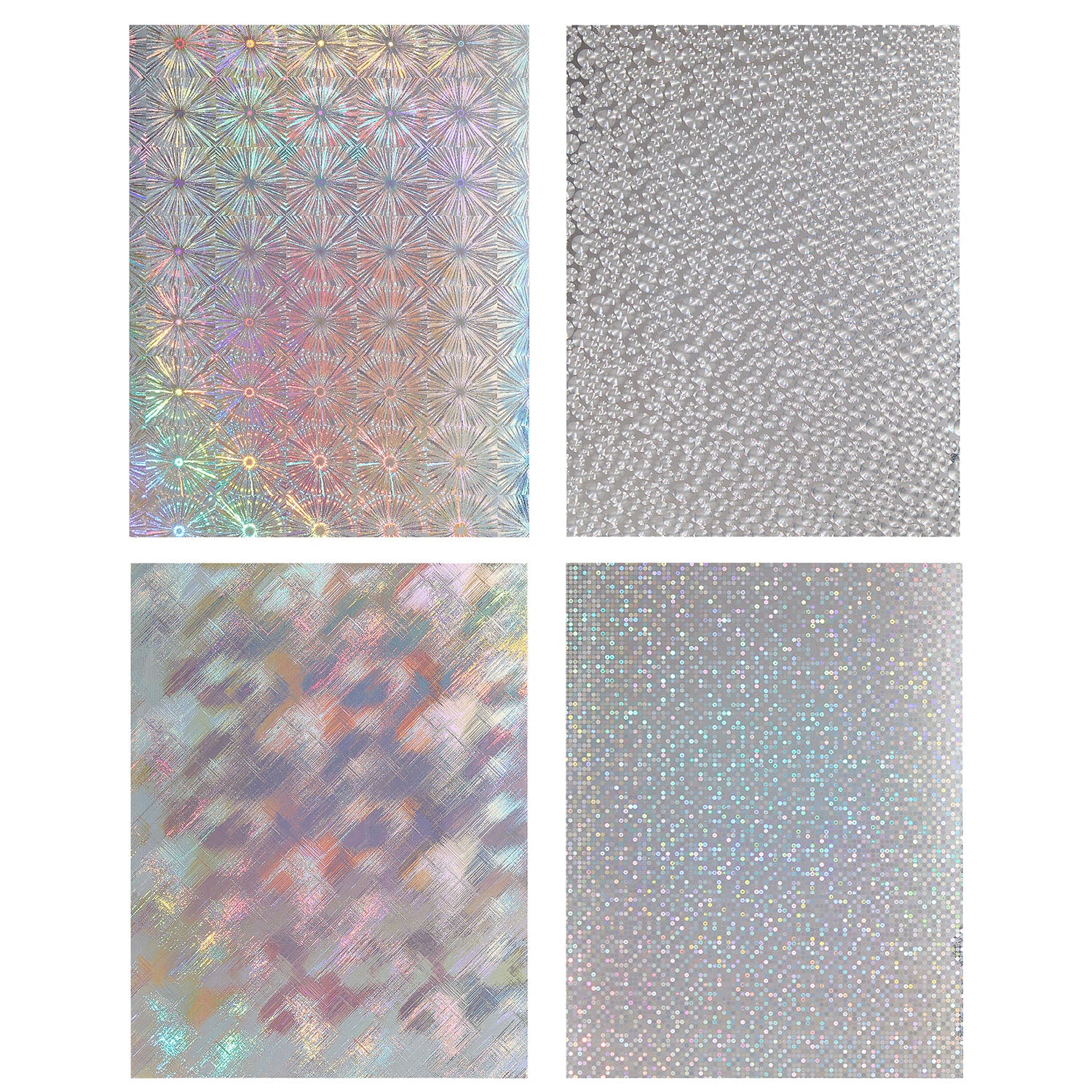 Spellbinders Holographic Assortment Specialty Cardstock scsp-027 variety