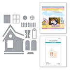 Spellbinders Home Sweet Home Etched Dies s4-1353*