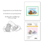 Spellbinders House Mouse Bundle of Joy Cling Stamps rsc-052
