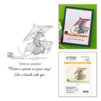Spellbinders House Mouse Fun in the Sun Cling Stamp Set rsc-072