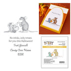 Spellbinders House Mouse Halloween Dragon Cling Stamp Set rsc-078
