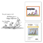 Spellbinders House Mouse Halloween Flight Cling Stamp Set rsc-039