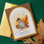 Spellbinders House Mouse Hats Off to You Cling Stamps rsc-062 acorn