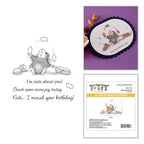 Spellbinders House Mouse Nuts about You Cling Stamps rsc-070