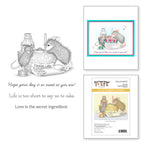 Spellbinders House Mouse Secret Ingredient Cling Stamps rsc-064