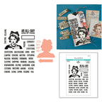 Spellbinders ING Words Stamp and Die Set sds-232