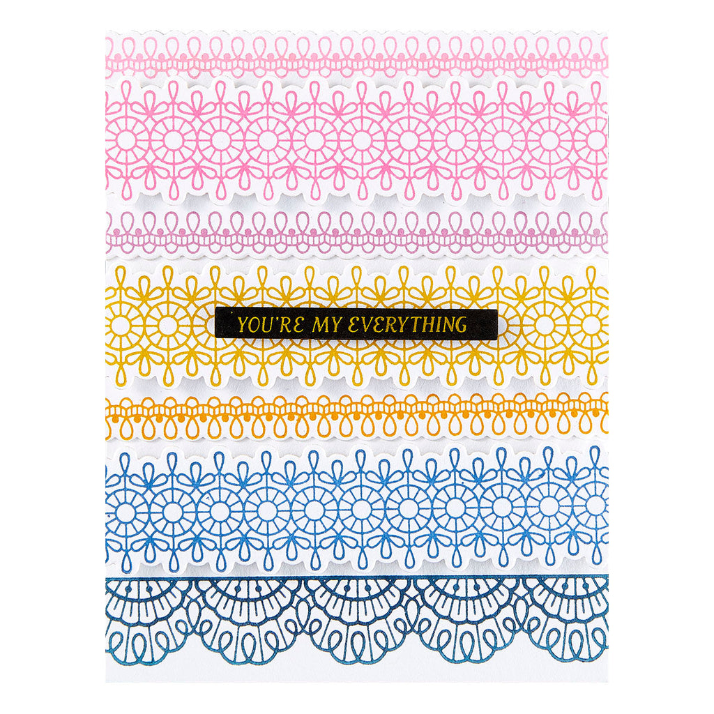 Spellbinders Ideal Moments Press Plate and Die Set bp-261 my everything