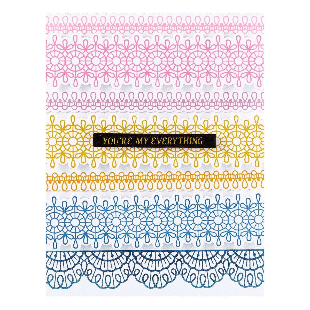 Spellbinders Ideal Moments Press Plate and Die Set bp-261 my everything