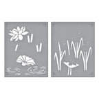 Spellbinders Jump For Joy Stamp, Die and Stencil Bundle stencil