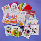 Spellbinders Just Add Cake Birthday Cardmaking Kit bd-1049 just add cake