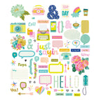 Spellbinders Just Sayin Chipboard Die Cuts scse-012