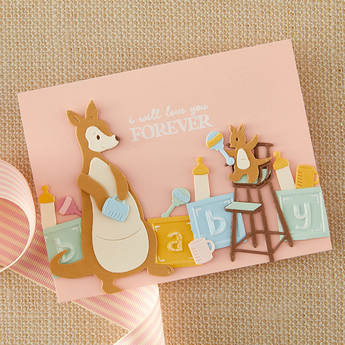 Spellbinders Kanga and Roo Characters Etched Dies s4-1519 forever