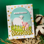 Spellbinders Landscape Edges Etched Dies s4-1408 hello