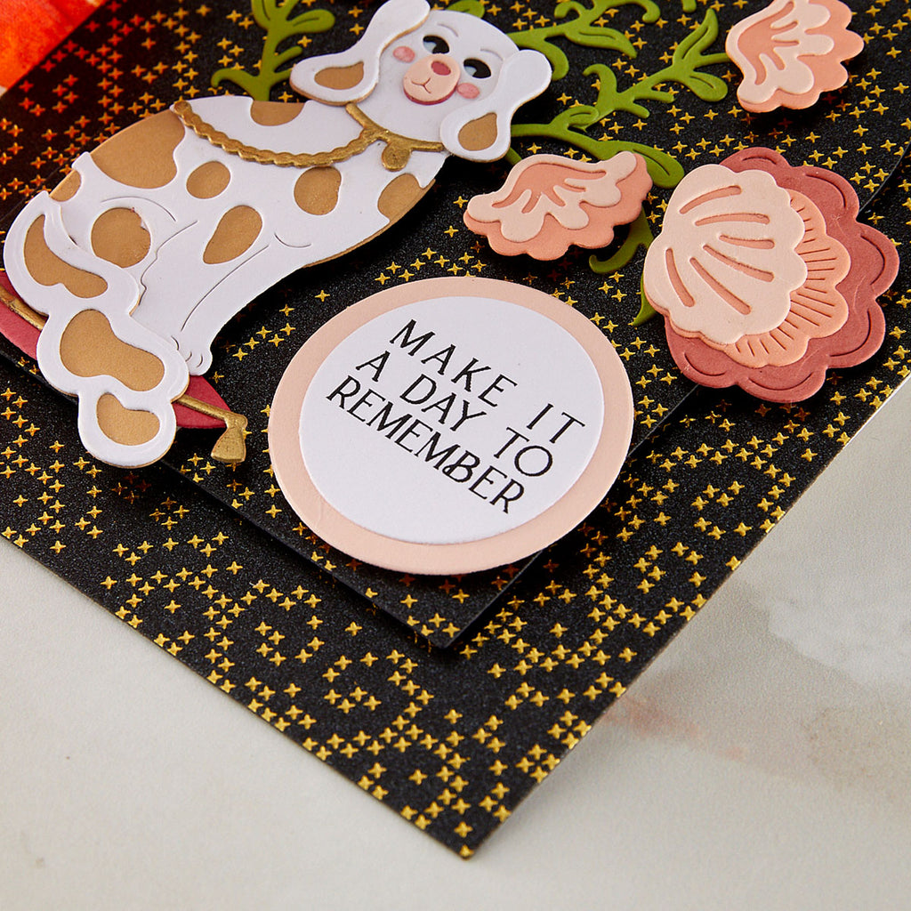 Spellbinders Lasting Impressions Clear Stamp Set stp-274 regal