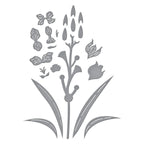 Spellbinders Layered Gladiolus Etched Dies s4-1429 dies