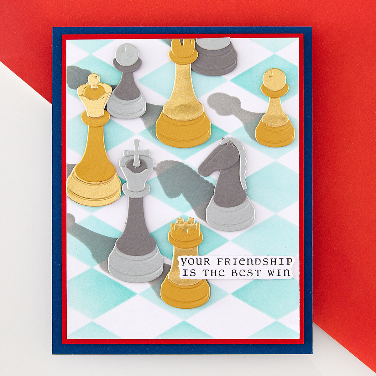 Spellbinders Layered Harlequin Stencils stn-130 the best win