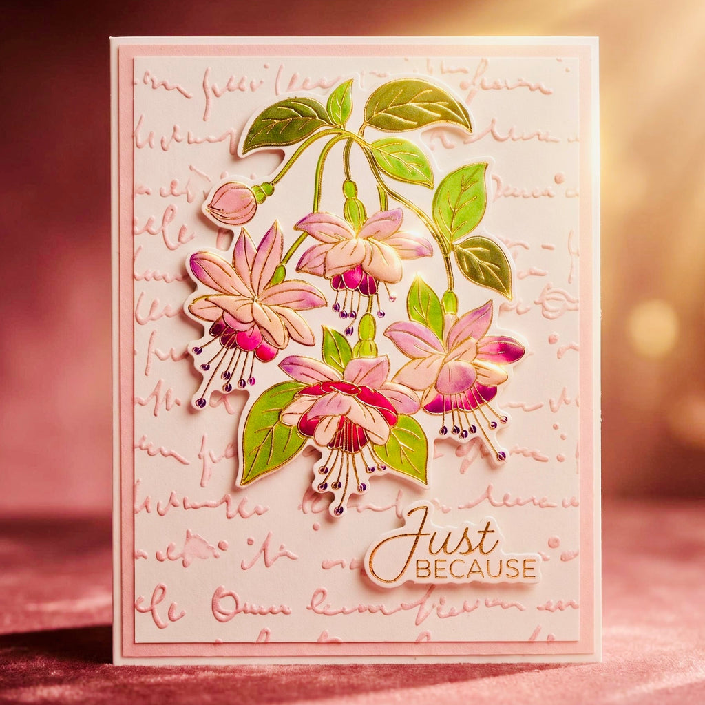 Spellbinders Layered Magical Fuchsia Stencils stn-127 scibbles