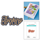 Spellbinders Layered Thinking of You Etched Dies s1-186