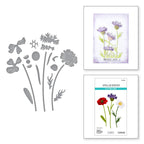 Spellbinders Layered Wildflowers Etched Dies s4-1430