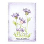 Spellbinders Layered Wildflowers Etched Dies s4-1430 blooms