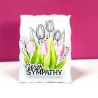 Spellbinders Layered With Sympathy Etched Dies s1-187 tulips