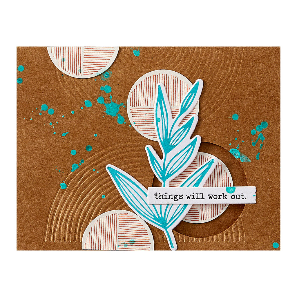 Spellbinders Lined Circles Embossing Folder ses-066 will work out