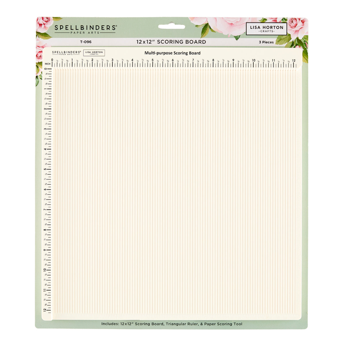 Spellbinders Lisa Horton Crafts Special Edition 12x12 Scoring Board t-096